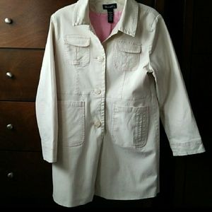 Denim & Co spring coat